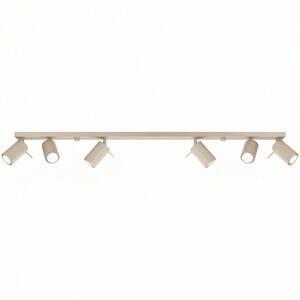 Sollux Lighting Stropní svítidlo RING 6L šedobéžové