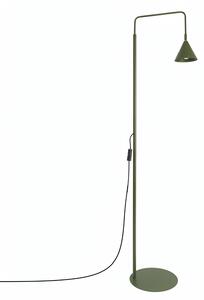 Sollux Lighting Stojací lampa NOX olivově zelená