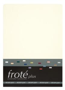 Napínací prostěradlo FROTÉ PLUS smetanová 90 x 200 cm
