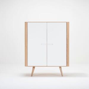 Skříň z dubového dřeva Gazzda Ena, 90 x 110 cm