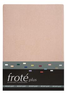 Napínací prostěradlo FROTÉ PLUS oříšková 90 x 200 cm