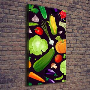 Vertikální Moderní obraz canvas na rámu Zelenina ocv-178769507
