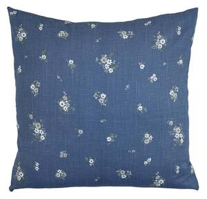 Bavlněný povlak na polštář Flora Blue 45x45 cm Strömshaga