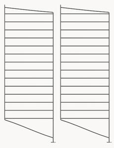 Podlahový panel String System, různé velikosti v sadě