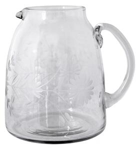 Skleněný džbán Etched Floral 1,8 l Strömshaga