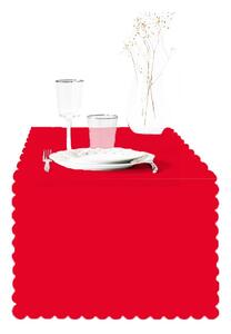 Červený běhoun na stůl 140x45 cm - Minimalist Cushion Covers