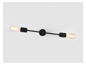 Černá nástěnná lampa pro 2 žárovky CustomForm Twigo, šířka 43 cm