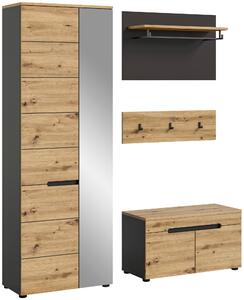 ŠATNA, 160/190/37 cm MID.YOU, Online Only