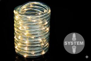 DiLED světelný kabel 60 LED, teple bílá
