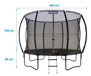 Comfort Trampolína bezpružinová ø 366 cm MARIMEX 19000096