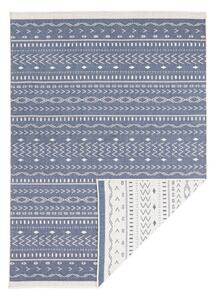 Modro-krémový venkovní koberec NORTHRUGS Kuba, 170 x 120 cm