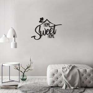 ASIR Nástěnná dekorace kov HOME SWEET HOME 70 x 50 cm