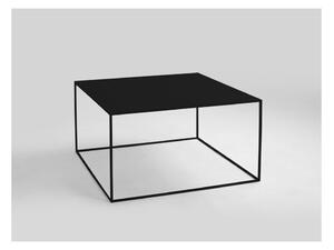 Černý konferenční stolek CustomForm Tensio, 80 x 80 cm