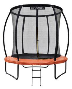 Premium Trampolína ø 244 cm + vnitřní ochranná síť + schůdky MARIMEX 19000103