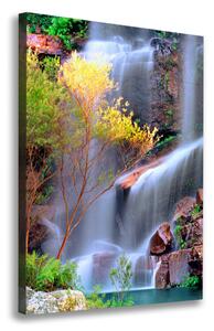 Vertikální Vertikální Foto obraz na plátně do obýváku Vodopád ocv-2981539