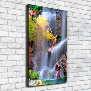 Vertikální Vertikální Foto obraz na plátně do obýváku Vodopád ocv-2981539