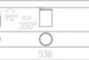 RED - DESIGN RENDL RENDL DUGME III bílá/antracitová 230V GU10 3x35W R12078