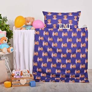 Povlečení dětské bavlněné Tygr EMI, Dětský set 130x90 + 65x45