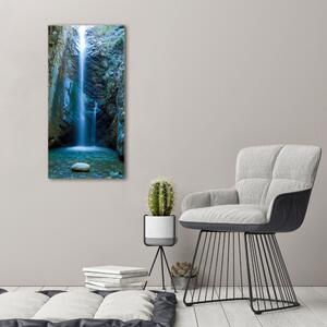 Vertikální Vertikální Foto obraz na plátně do obýváku Vodopád ocv-34990318