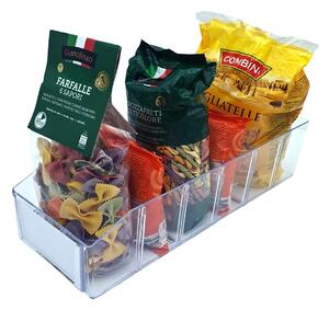 Usporadejto.cz Úložný box, ideální do spíže, s etiketou + 2 přepážky, BITO, 40x13cm