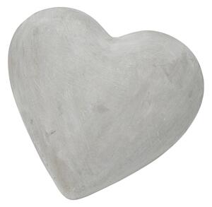 Betonová dekorace Heart 13 cm Wikholm Form