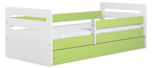 Kocot Kids Dětská postel TOMI zelená Velikost postele: 160x80, Matrace: Bez matrace, Šuplík: Bez šuplíku