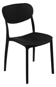 Plastová židle do jídelny, 46 x 54,5 x 79 cm