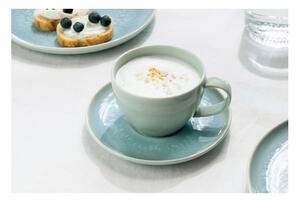 Modro-tyrkysový porcelánový hrnek na cappuccino 250 ml Like Crafted – like | Villeroy & Boch