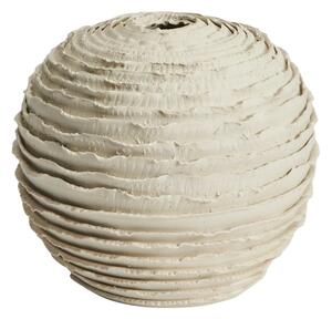 Kave Home Béžová keramická váza Evania 15,5 cm