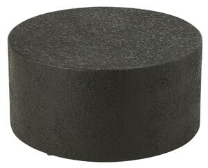 J-line Černý odkládací stolek Cylinder 60 cm
