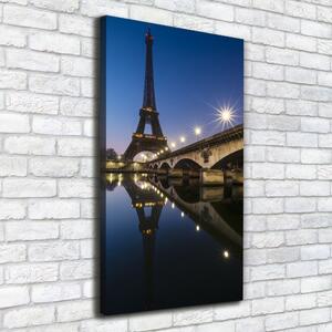 Vertikální Foto obraz na plátně Eiffelová věž Paříž ocv-40149868