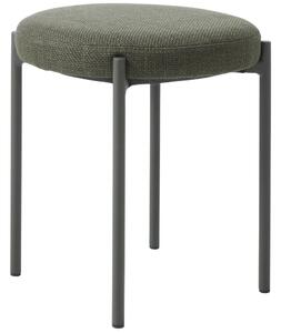 Unique Furniture Olivově zelená čalouněná stolička Pelican 48 cm