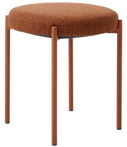 Unique Furniture Terakotově oranžová čalouněná stolička Pelican 48 cm