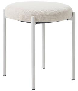 Unique Furniture Krémově bílá čalouněná stolička Pelican 48 cm