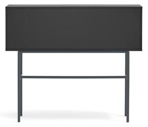 Černo-antracitový konzolový stolek 35x110 cm Nube – Teulat