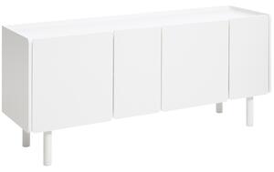 Unique Furniture Bílá lakovaná komoda Bera 160 cm