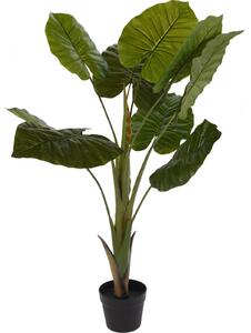 Umělá rostlina ALOCASIA WENTII, výsoká, 110 cm