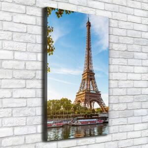 Vertikální Foto obraz na plátně Eiffelová věž Paříž ocv-44313077