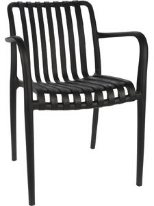 Zahradní plastová židle, 55 x 57 x 81 cm