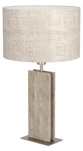Stolní lampa Stars of Light, Belesar, Béžová, Obývací pokoj, Tkanina / Textil, Design