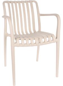 Zahradní plastová židle, 55 x 57 x 81 cm