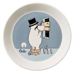 Talíř Moomin Moominpappa Arabia 19 cm šedý