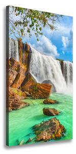 Vertikální Vertikální Foto obraz na plátně do obýváku Vodopád ocv-44671332