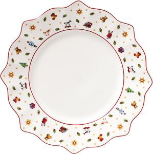 Villeroy&Boch Villeroy & Boch Toy's Delight plochý bílý talíř, Ø 28cm