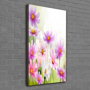 Vertikální Foto obraz canvas Polní květiny ocv-49015861