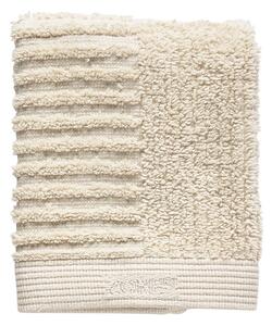 Béžový bavlněný ručník na obličej Zone Classic, 30 x 30 cm