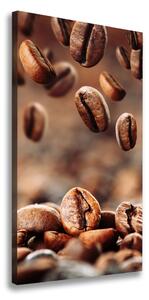 Vertikální Vertikální Foto obraz na plátně do obýváku Zrnka kávy ocv-49006486