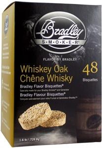 Udící brikety Bradley Smoker Whiskey dub 48 ks