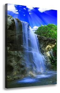 Vertikální Vertikální Foto obraz na plátně do obýváku Vodopád ocv-49524528