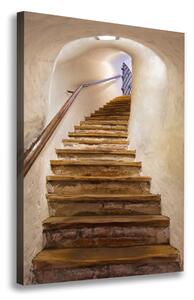 Vertikální Foto obraz na plátně Schody v zámku ocv-49825952